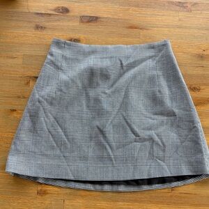 Donna Mizani houndstooth Plaid Skirt